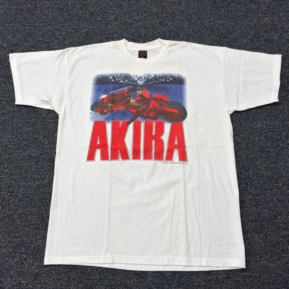 Vintage 1988 AKIRA Fashion Victim XL T Shirt Kaneda Anime Single Stitch USA Tee